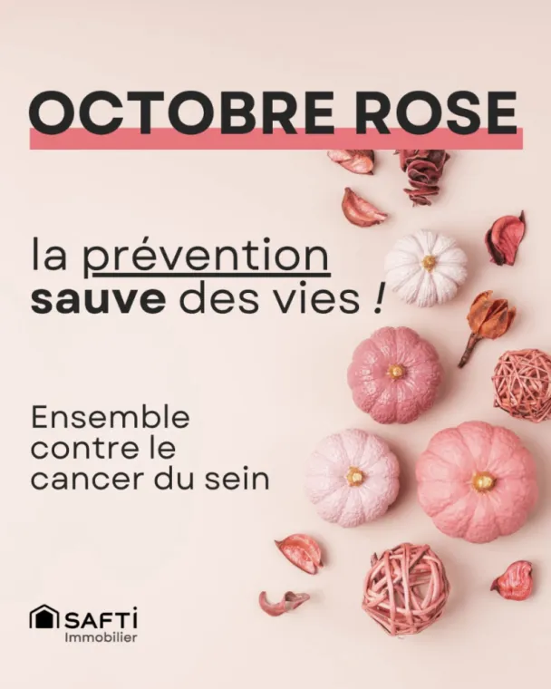 🎀 Octobre Rose 2025 à Licques : un mois d’espoir, de courage et de solidarité, Licques, Thomas et Catherine Immobilier by SAFTI