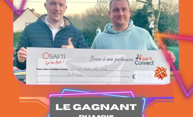 Le gagnant du mois ! Merci Mathieu